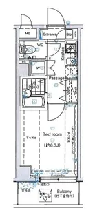 スパシエカステロ新都心の間取り