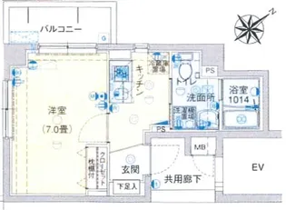 バージュアル浦和イーストの間取り