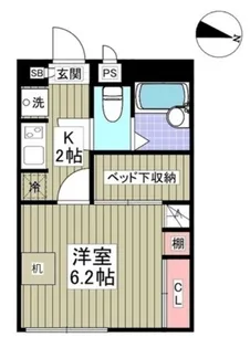 フェリーチェハイツの間取り