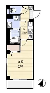 サンシエ大宮の間取り