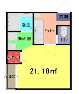 ヴィラート西大宮の間取り