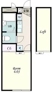 花梨1番館の間取り
