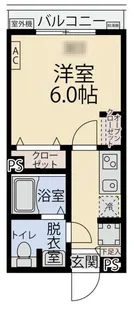 未来館南浦和の間取り