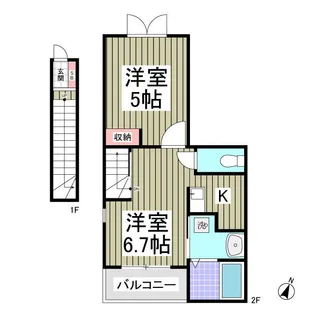 グランデヒルズの間取り