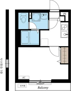 リブリ塚越の間取り