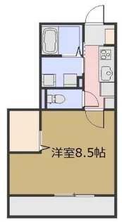サンハイムテスタの間取り