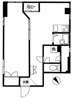 桶川駅前プラザの間取り