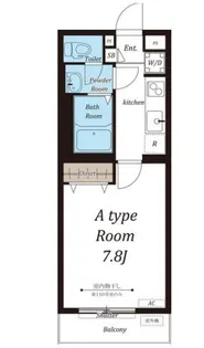 リブリ・リヴェール浦和A【3階】の間取り
