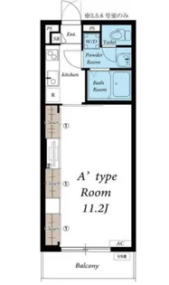リブリAVENIRの間取り