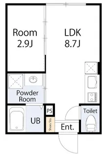 FLAP新都心の間取り