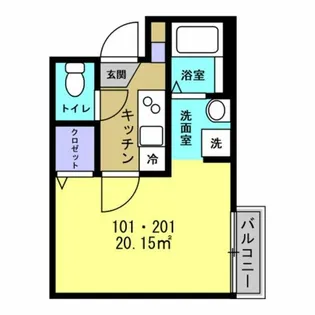 グリアーレの間取り