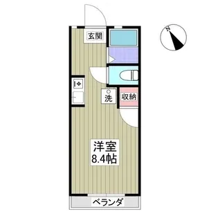 フォレスト東大宮の間取り