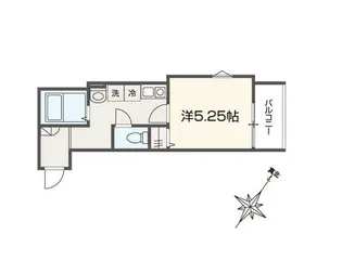 MELLAS上尾の間取り