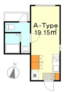 ヒューマンパレス与野の間取り