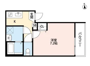カムリン3の間取り