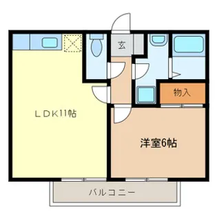 ラベーテの間取り