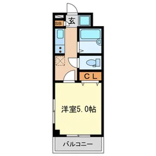 グランドゥール針ヶ谷の間取り