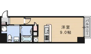 クリスタル昭和の間取り