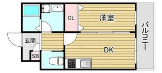 テラ我孫子前【3階】の間取り