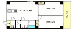 Buds8【2階】の間取り