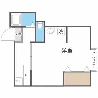 GS阿倍野【3階】の間取り