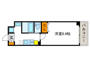 みおつくし粉浜【4階】の間取り