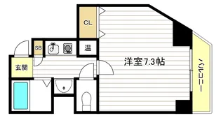 Mヴィレッヂ寺田町【5階】の間取り