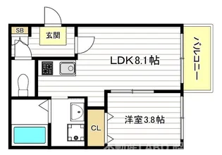 APTEX【3階】の間取り