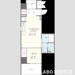 ブリリアントコートクラージュの間取り