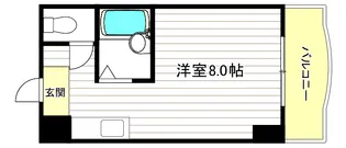 アンヘルム杭全【5階】の間取り