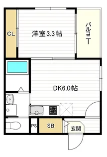 モユル東部市場【2階】の間取り