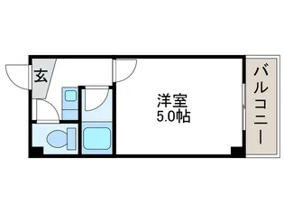 オーキッドコート田辺の間取り