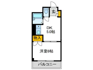 アベノ池田マンション【2階】の間取り