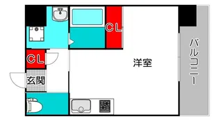 ブリリアントコートパーリオ【4階】の間取り