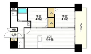 プレサンス天王寺ヴィヴァン【7階】の外観