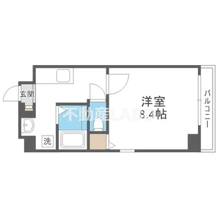 GLS小路東【3階】の間取り