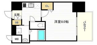 レジュールアッシュ天王寺舟橋【204号室】の外観