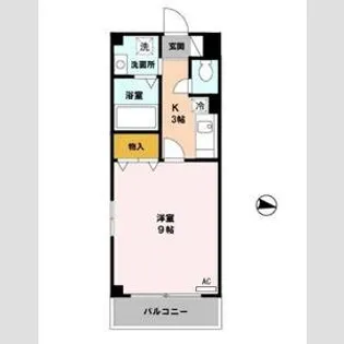 ブルーコート【1階】の間取り