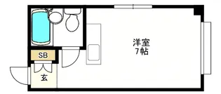 シャトー杉本Part1【5階】の間取り