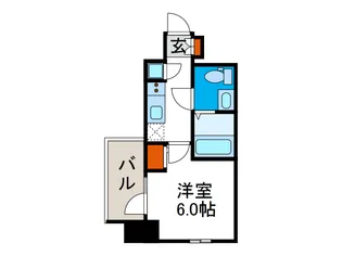 エスリード天王寺町北【5階】の間取り