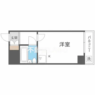 朝日プラザ天王寺東ピエ・タ・テール【7階】の間取り