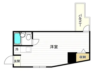 朝日プラザ天王寺東ピエ タ テール【8階】の間取り