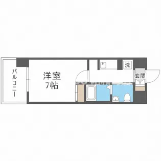 アービングNeo平野駅前【9階】の間取り