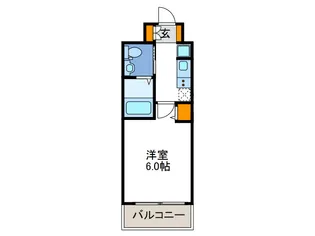 ラクラス阿倍野元町【4階】の間取り