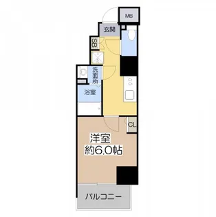 エグゼ阿倍野の間取り