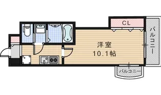 Luxe天王寺【10階】の間取り