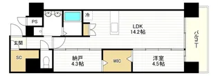 Draw上本町【2階】の外観