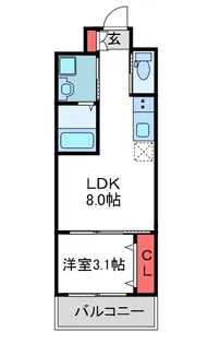 リヴィアス三明町の間取り