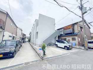 大阪府大阪市東住吉区公園南矢田3丁目【アパート】の外観