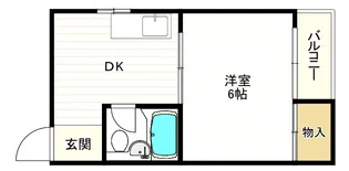 ハイツONS【5階】の間取り